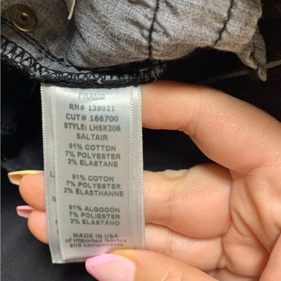 Frame Denim Forever Karlie Jeans with raw hem - Picture 8 of 8